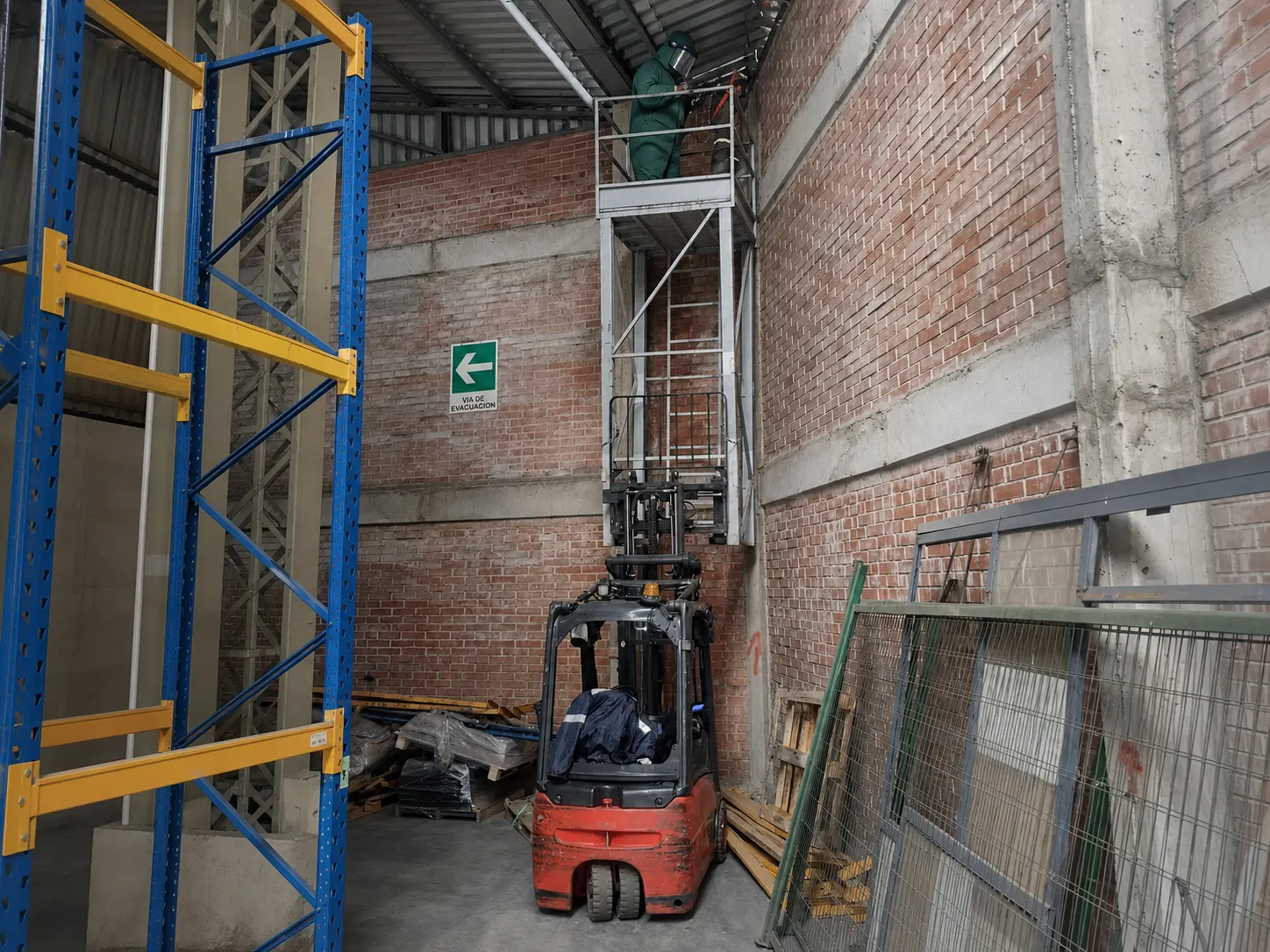 Interior de una instalación atendida por RHIB