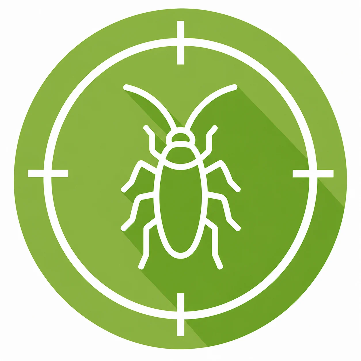 Diagrama técnico de una cocina industrial con puntos de inspección de insectos