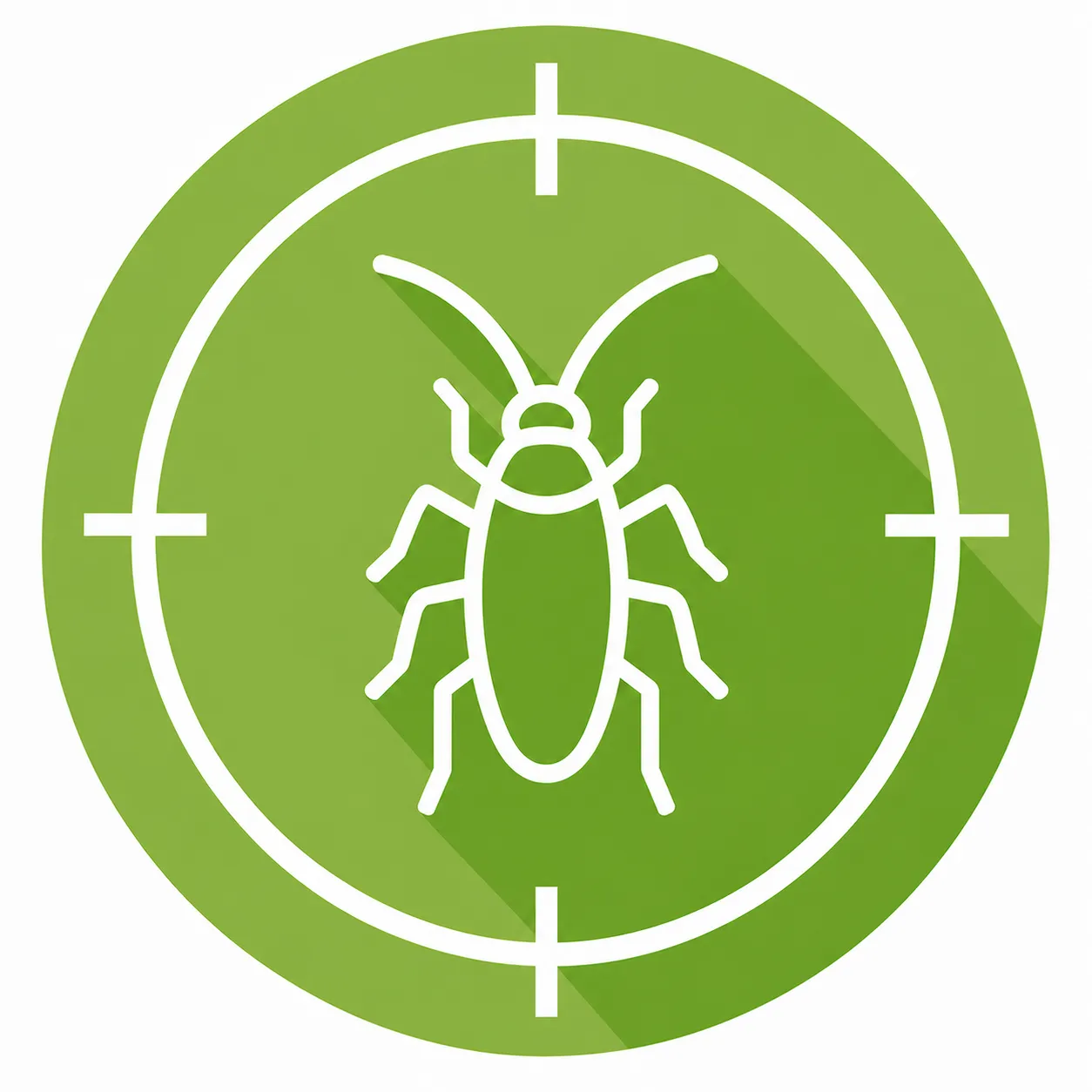 Diagrama técnico de una cocina industrial con puntos de inspección de insectos