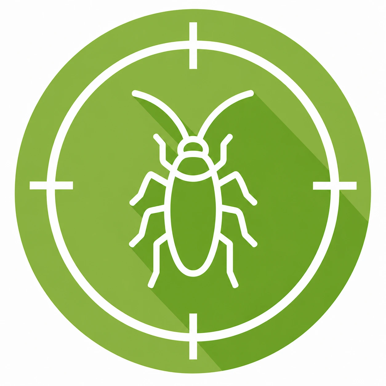 Diagrama técnico de una cocina industrial con puntos de inspección de insectos
